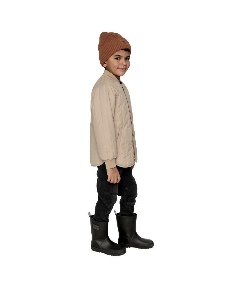 Little and Big Unisex (6 - 14) Quilted Raglan Sleeve Jacket
