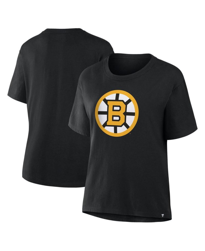 Women's Black Boston Bruins Primary Logo Legacy T-Shirt