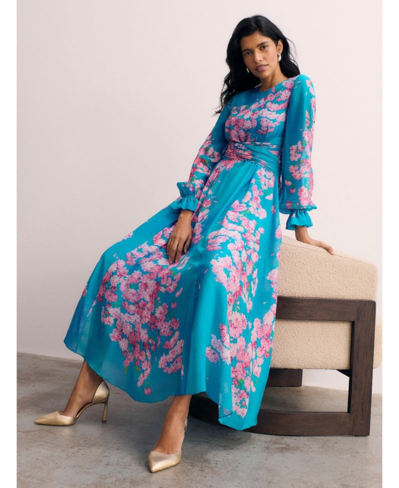 Women's Portofino Silk Chiffon Dress