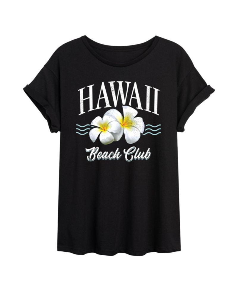 Trendy Juniors Hawaii Graphic Oversized Tee