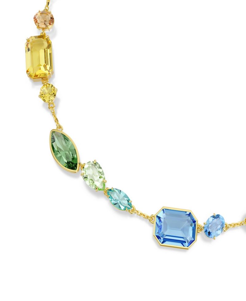 Gold-Tone Plated Gema Necklace