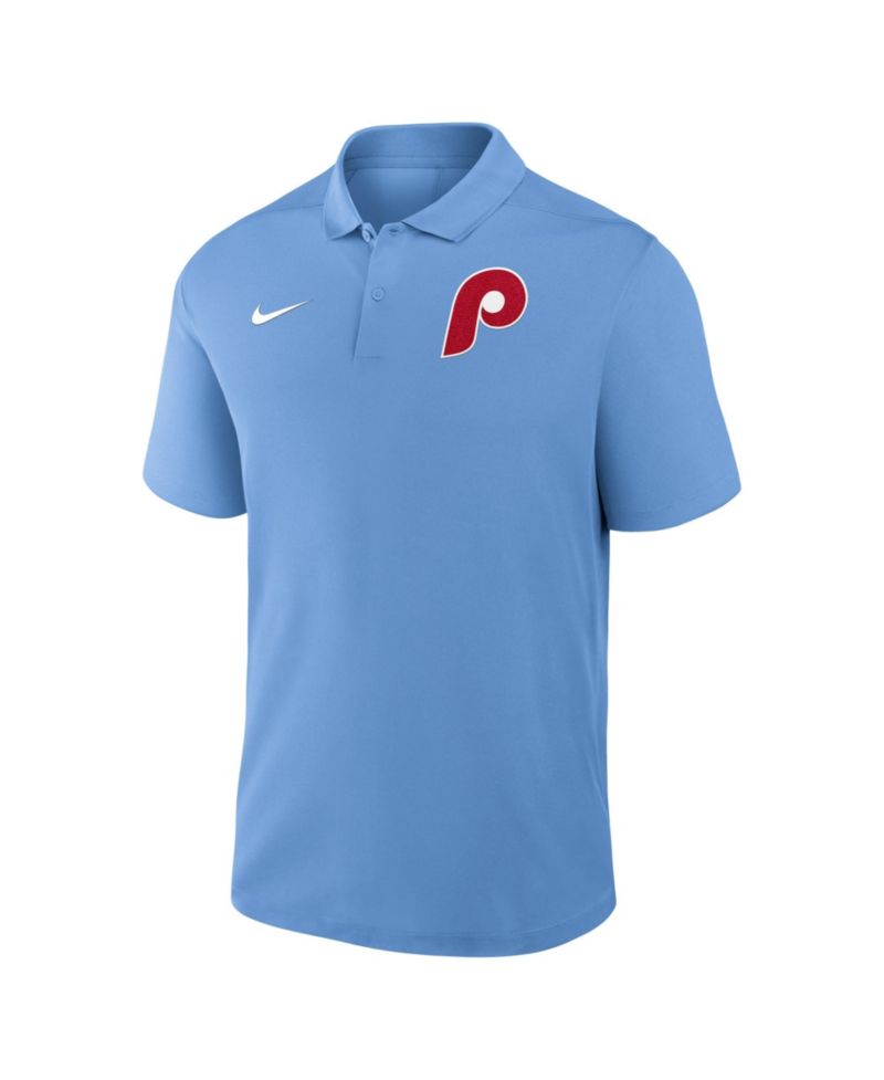 Men's Light Blue Philadelphia Phillies Alternate Victory Dri-FIT Polo Shirt