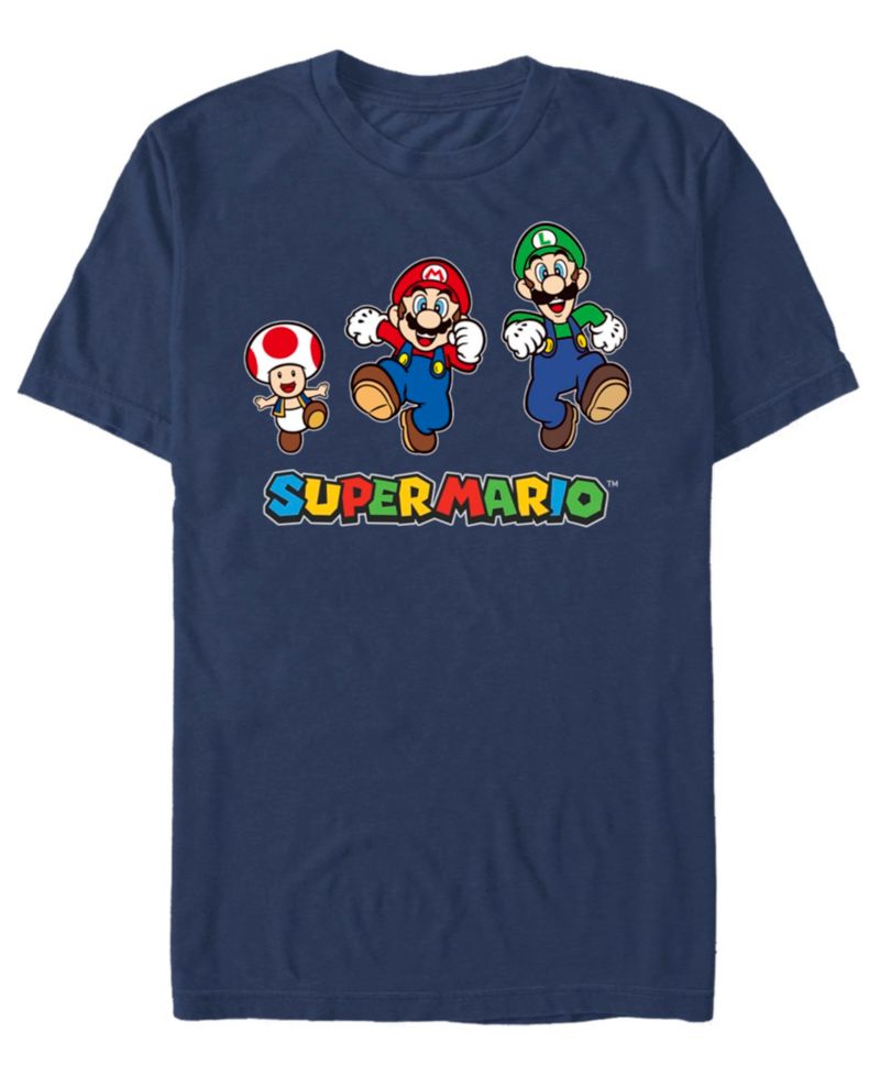 Men's Nintendo Super Mario Run Group T-Shirt