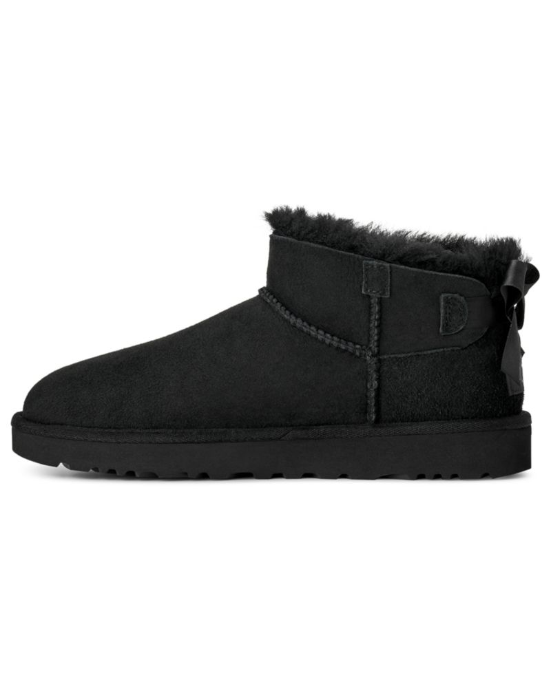 Women's Ultra Mini Bailey Bow Round Toe Booties