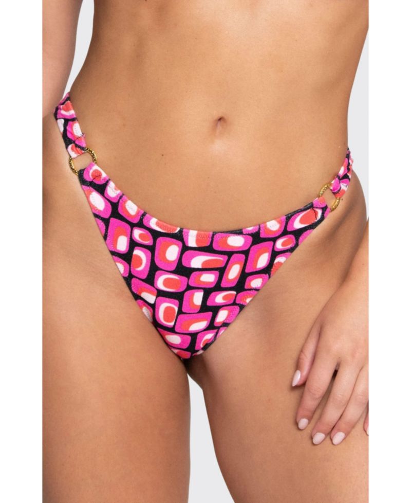 Women's Rosa High-Rise Cheeky Bikini Bottom