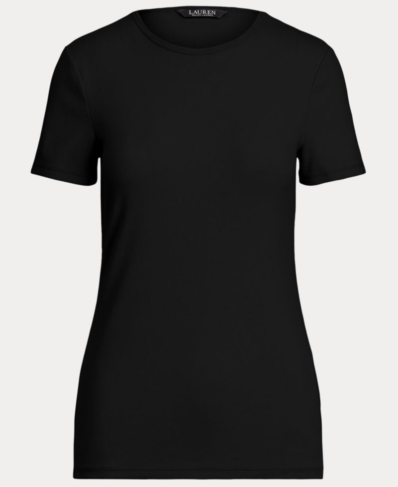 Stretch Knit T-Shirt, Regular & Petite