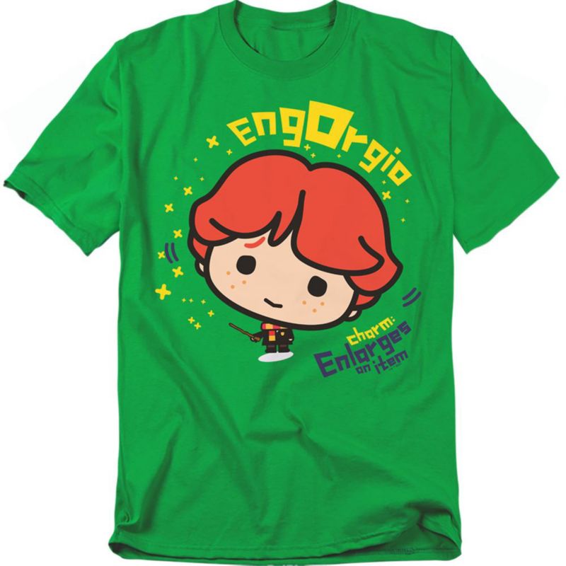 Men's Ron Weasley Engorgio Charm T Shirt