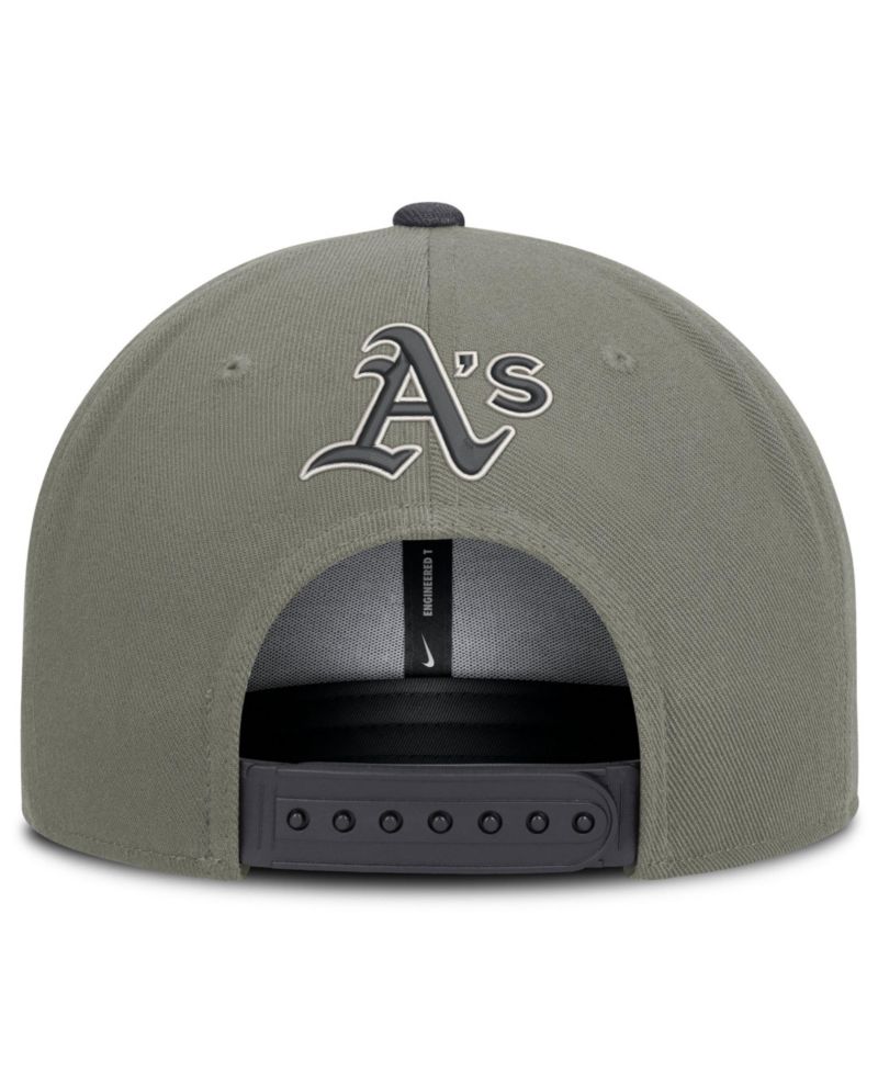 Men's Olive Athletics Pro Dri-FIT snapback Hat
