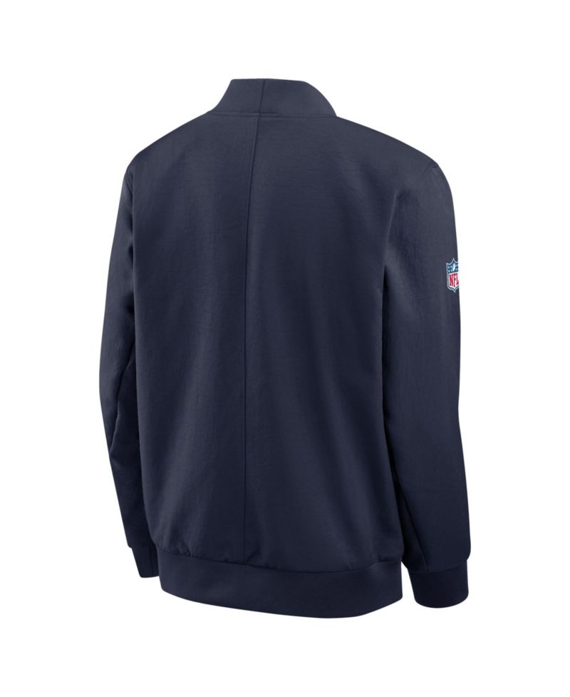 Men's Dallas Cowboys Sideline Full-Zip Bomber Jacket
