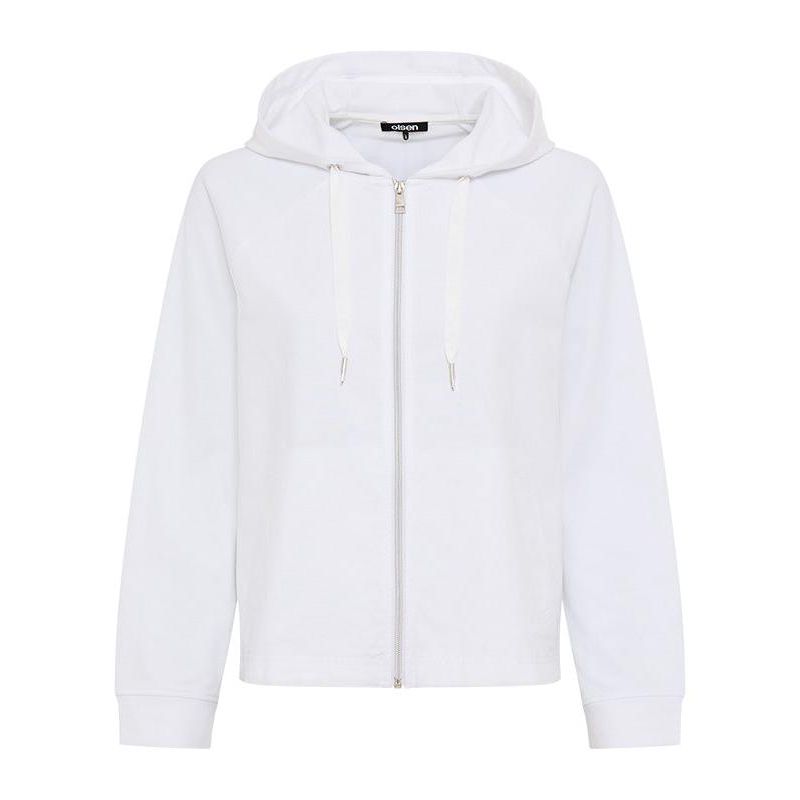Women's Mixed Media Hooded Sweatshirts