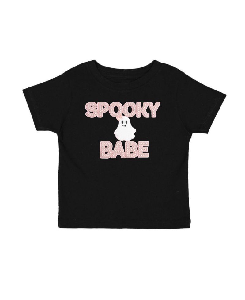 Girls' 4-16 Spooky Babe Graphic Halloween T-Shirt