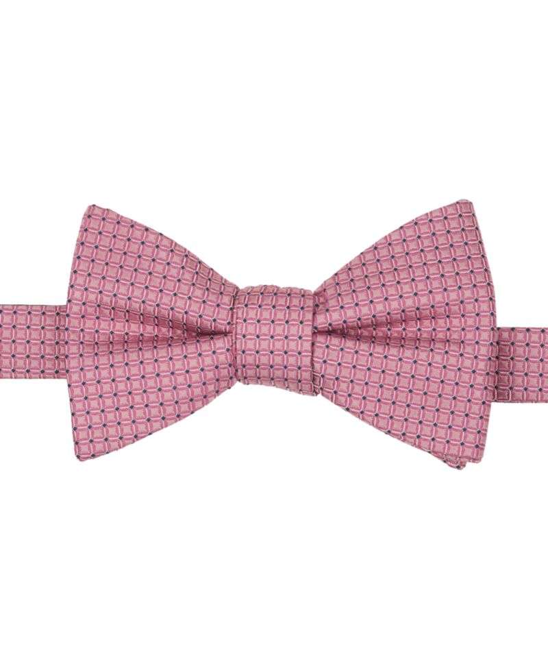 Men's Pre-Tied Bow Tie and Pocket Square, 2-Piece Set