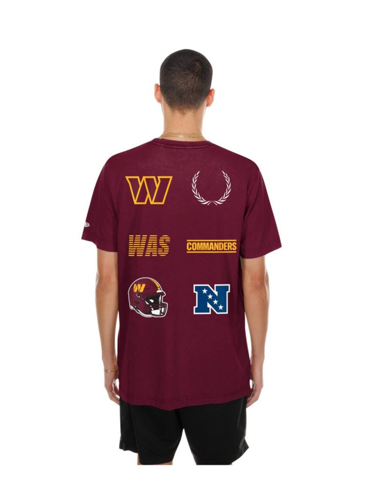 Men's Burgundy Washington Commanders Match T-Shirt