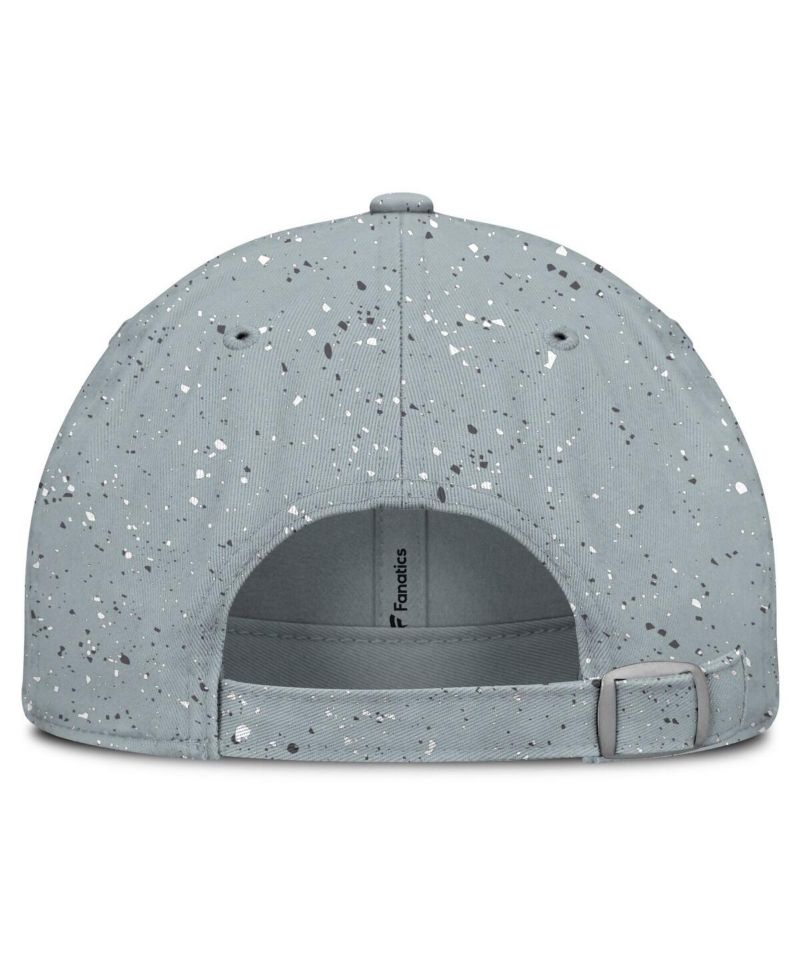 Women's Gray New York Rangers Heritage Snow Day Speckle Adjustable Hat