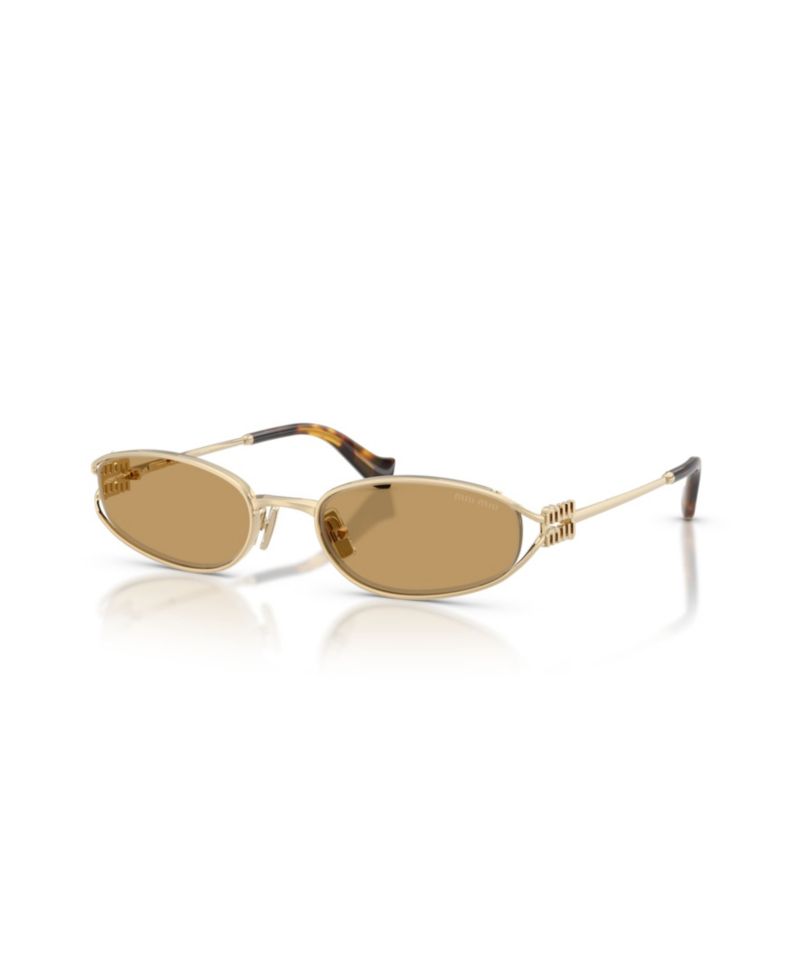 Women's Geometric Metal Sunglasses MU C51S