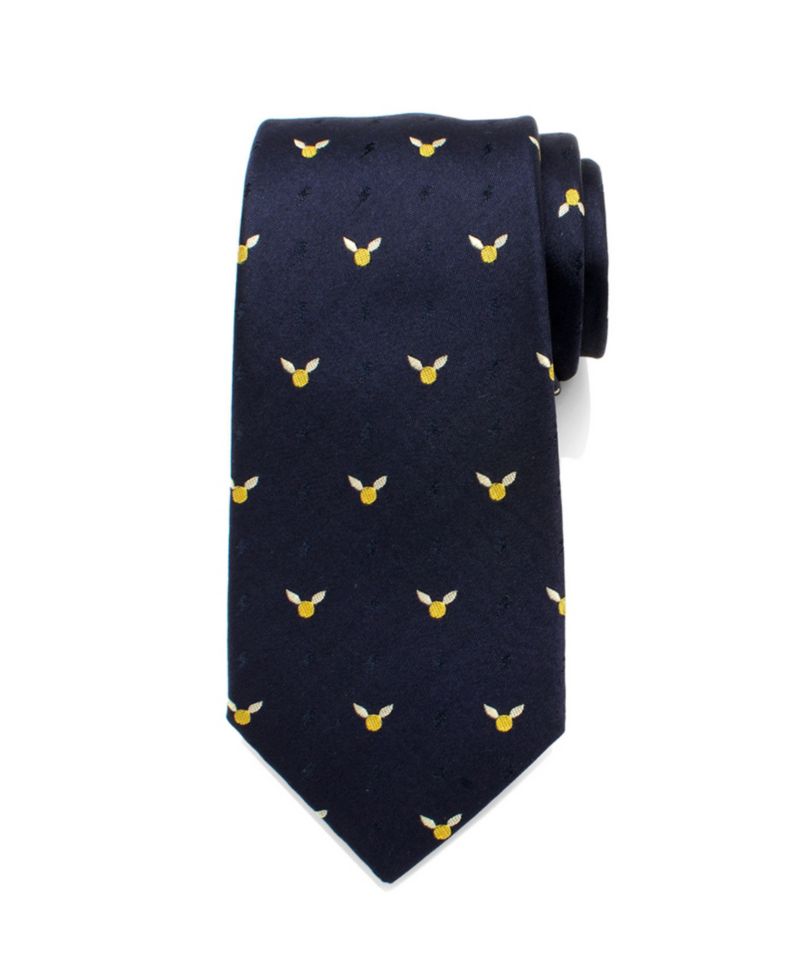 Golden Snitch Dot Men's Tie