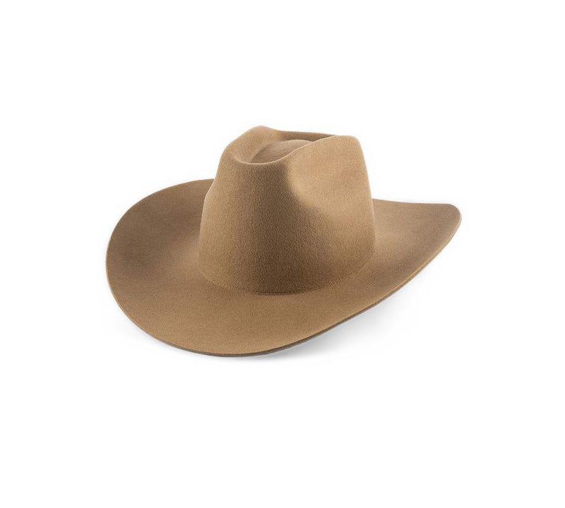 Lane Brick Top Western Hat