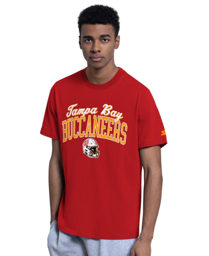 Men's Tampa Bay Buccaneers Vintage Logo Rib-Knit Hoodie and T-Shirt, 2-Piece Set