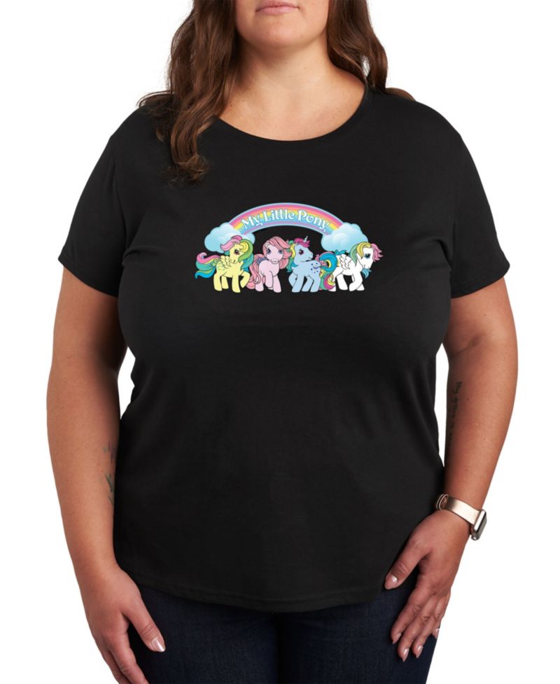 Trendy Plus Size My Little Pony Graphic T-shirt