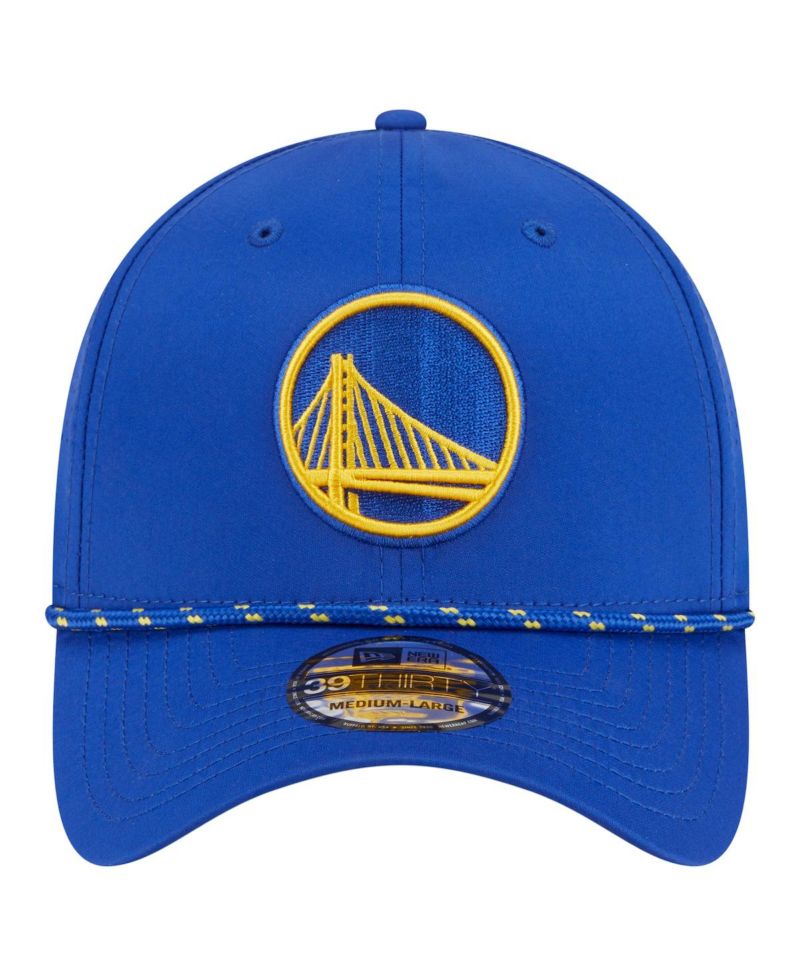 Men's Royal Golden State Warriors Featherweight Poly Rope Flex 39Thirty Hat