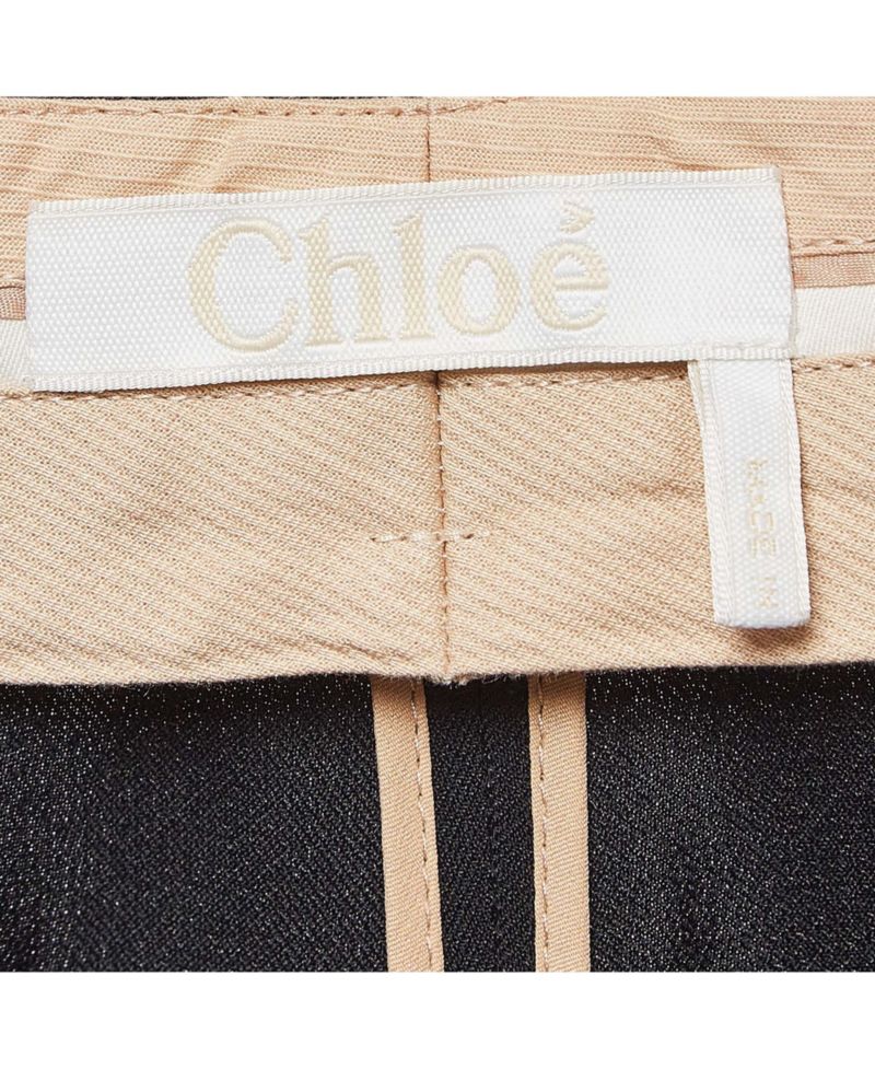 Women's Black Gabardine Trousers