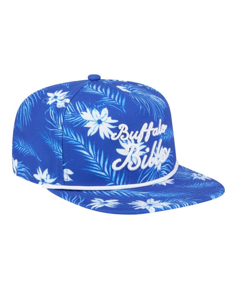 Men's Royal Buffalo Bills Palm Print A-Frame 9FIFTY Snapback Hat
