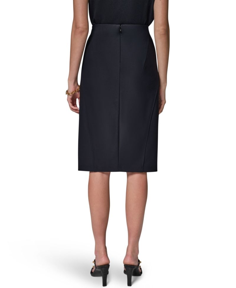 Women's Zip-Slit Pencil Skirt