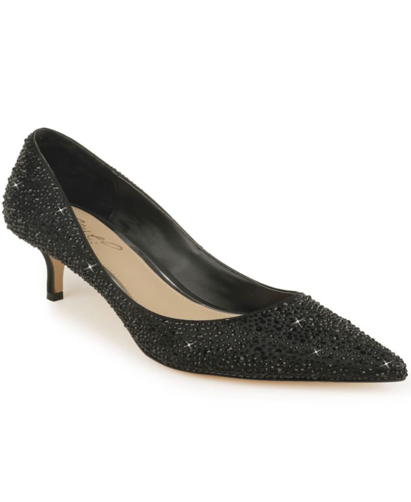Women's Frenchie Kitten Heel Evening Pumps