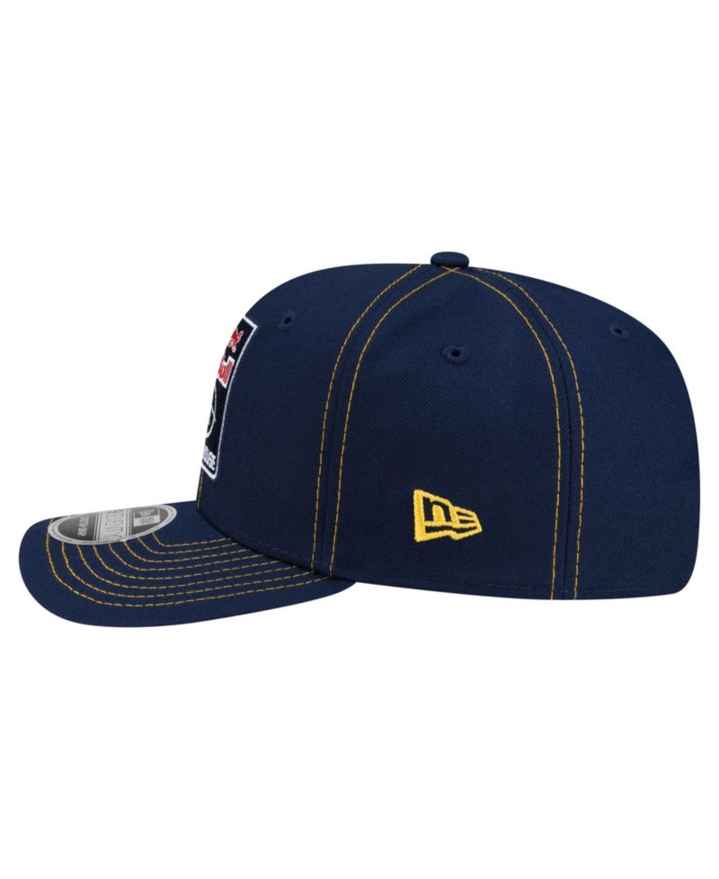 Men's Navy Connor Zilisch Trackhouse Driver Firesuit 9SEVENTY Adjustable Hat