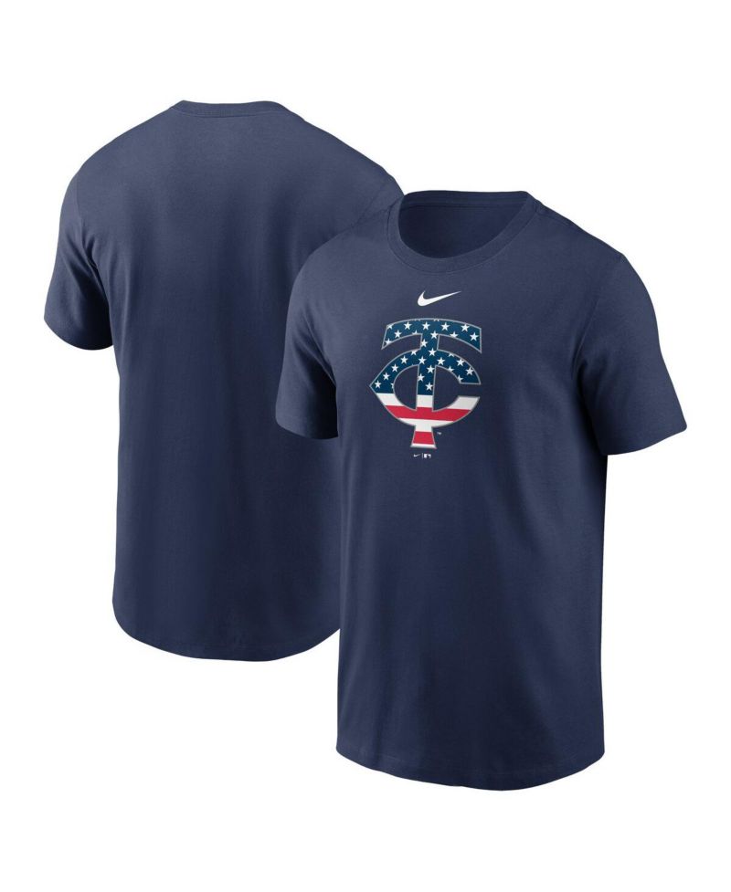 Men's Navy Minnesota Twins Americana T-Shirt