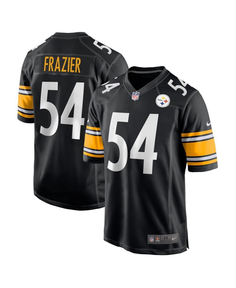 Men's Zach Frazier Black Pittsburgh Steelers Game Jersey
