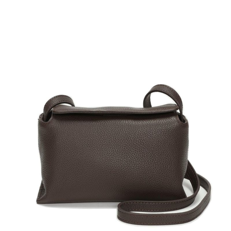 Ivy Small Pebbled Leather Crossbody Bag Minimalist Shoulder Bag Lightweight Everyday Purse