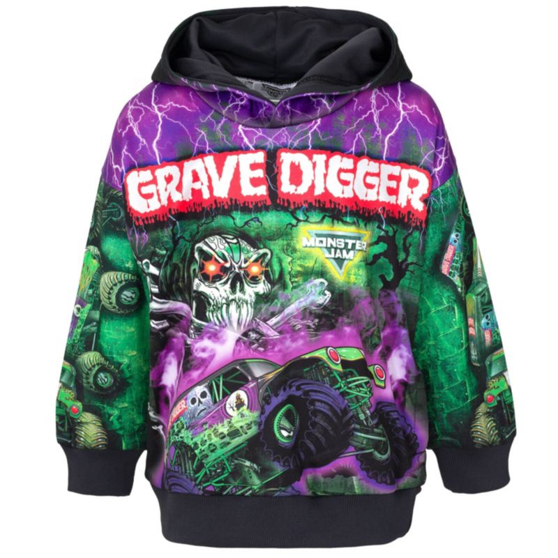 Toddler Boys Fleece Hooded Sweatshirt