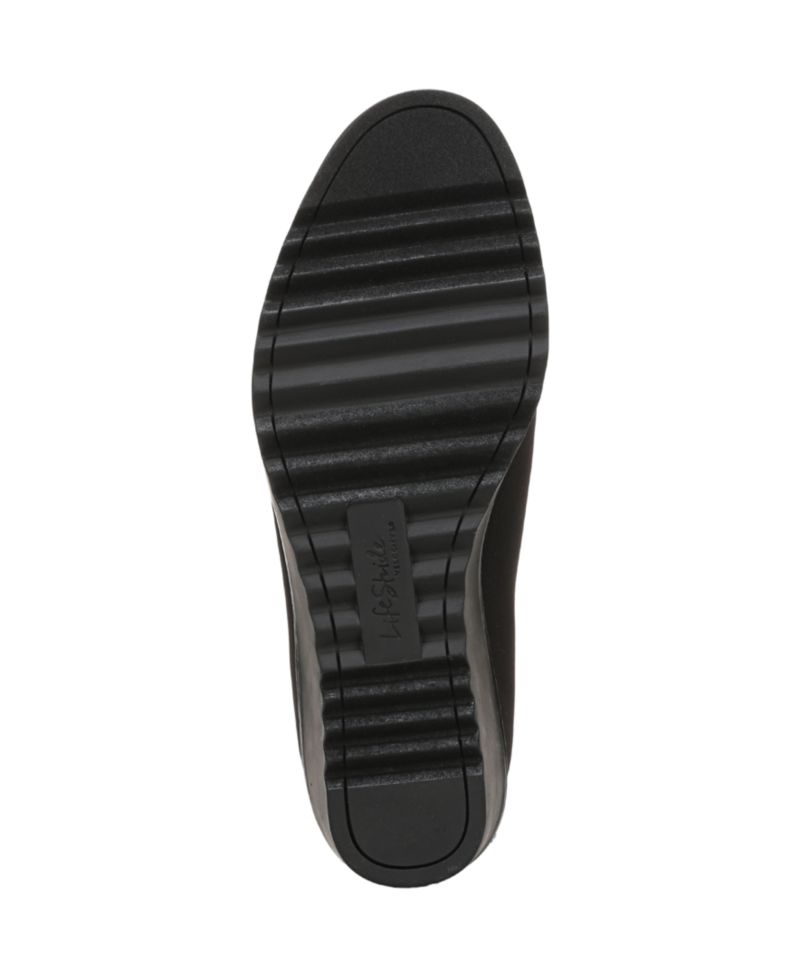 Women's Ziva Round Toe Wedge Loafers