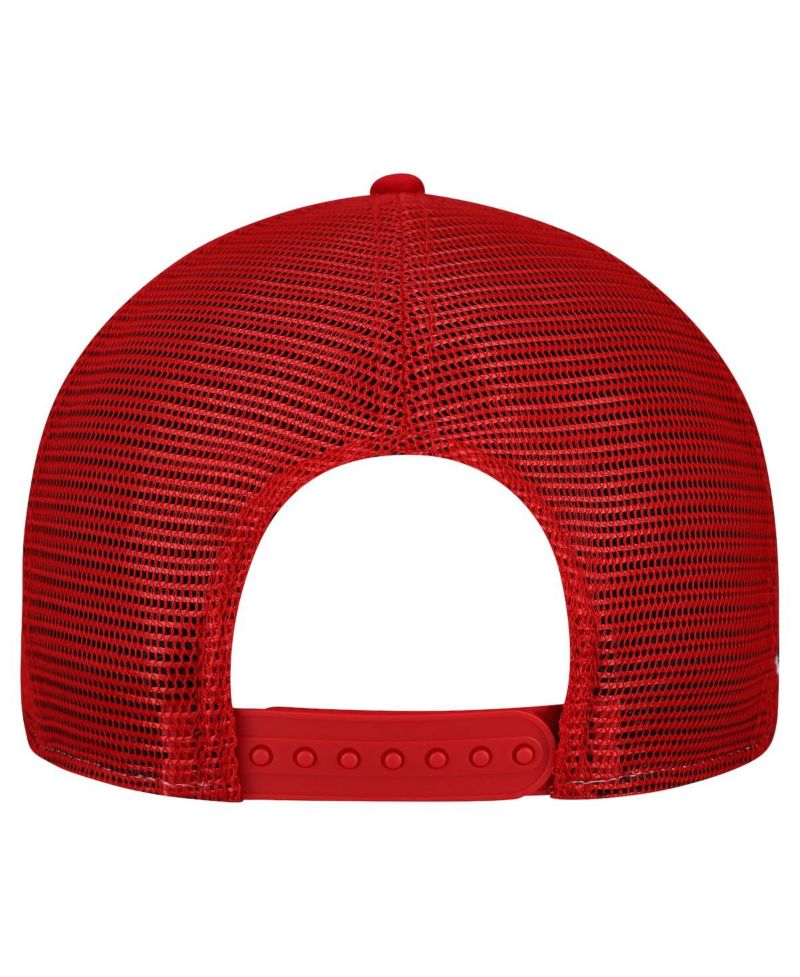Men's Cream/Scarlet San Francisco 49ers Cutout A-Frame 9FIFTY Snapback Hat