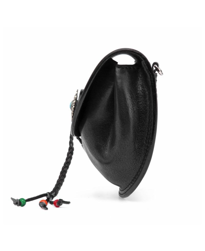 Women's Genuine Leather Garden Peony Crossbody