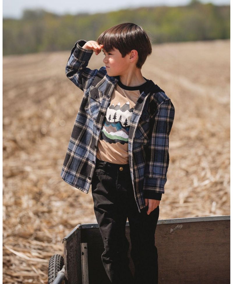 Boy Stretch Twill Pants Black - Toddler|Child