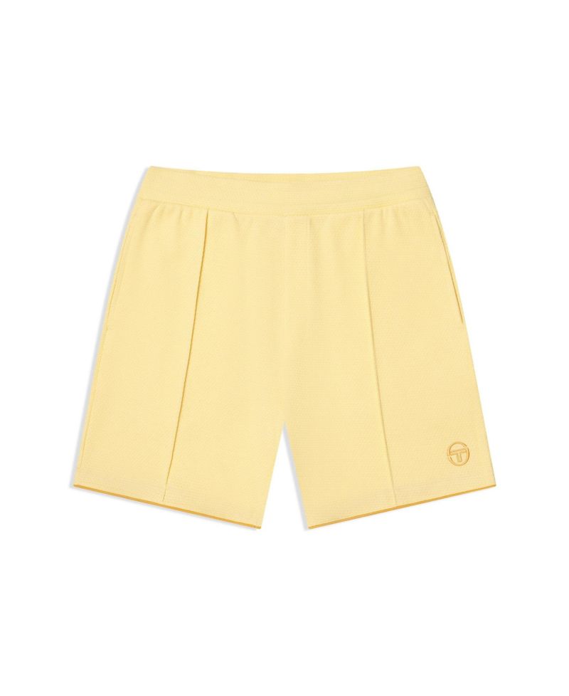 Men's Rilssasto Cabana Cotton Waffle Jacquard Pull-On Shorts, 6" Inseam
