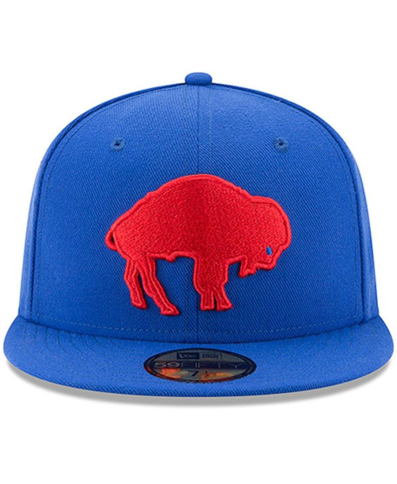 Men's NWE Bills Royal Classic NFL Omaha 59FIFTY Hatmenfit