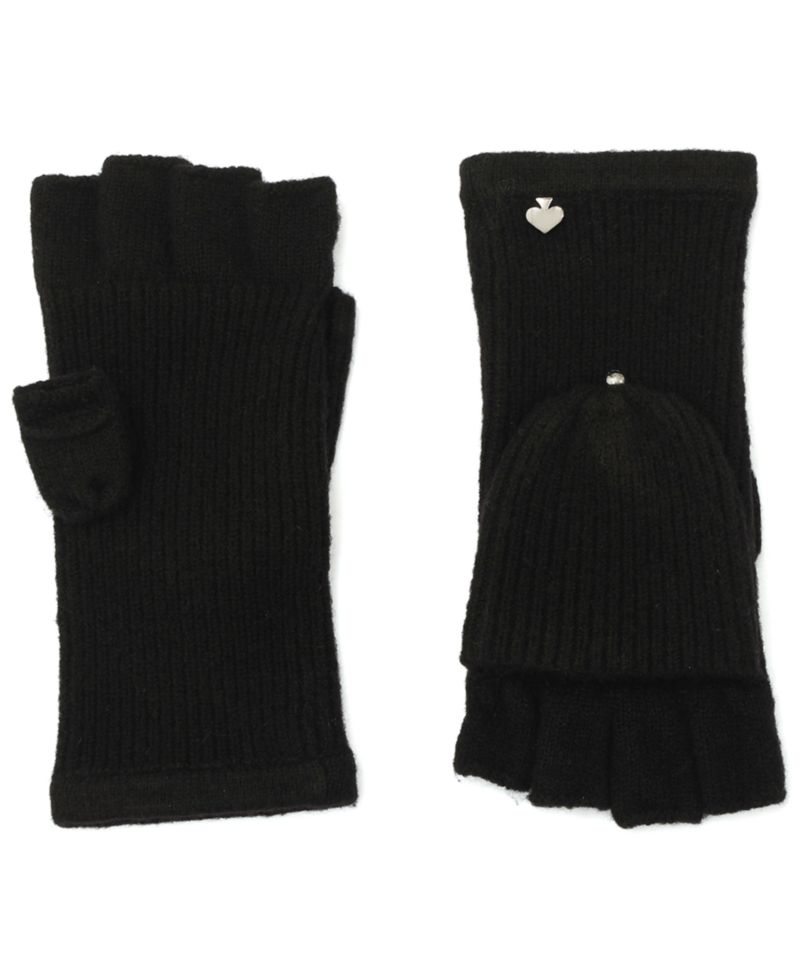 Women's Knit Pop Top Mittens