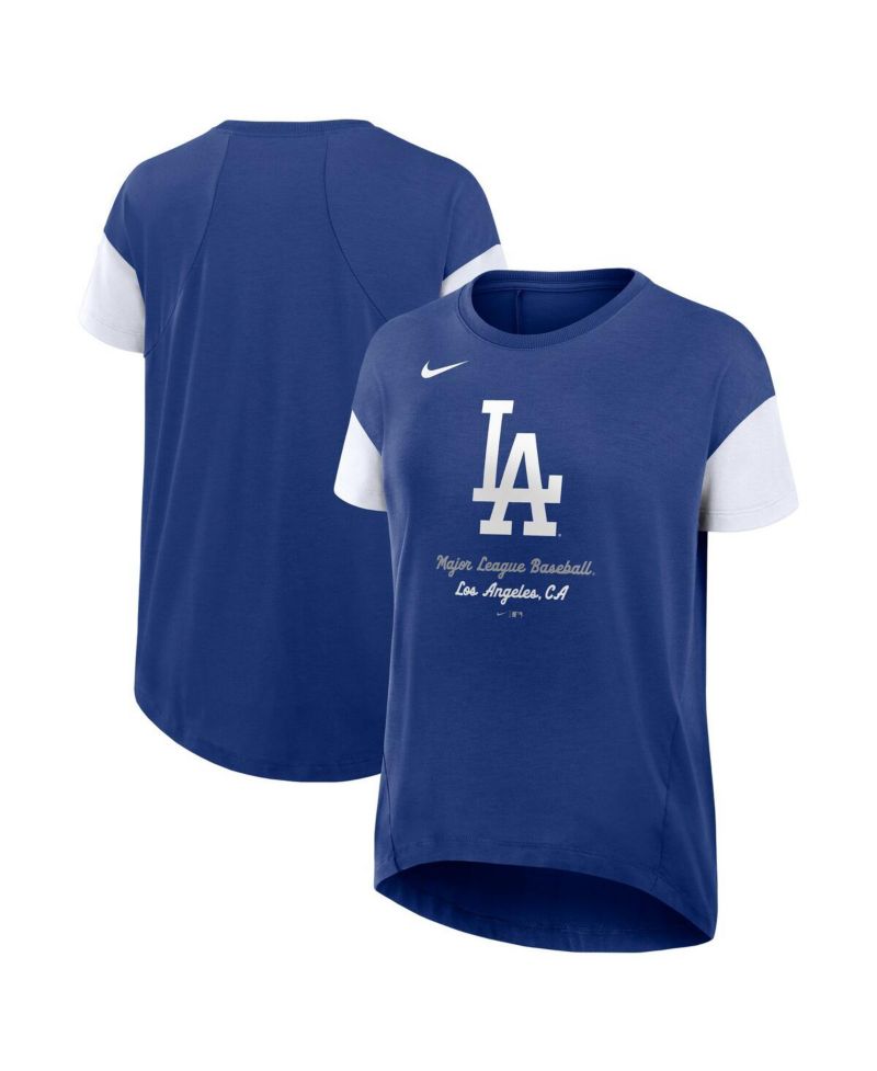 Women's Royal Los Angeles Dodgers Flowy T-Shirt