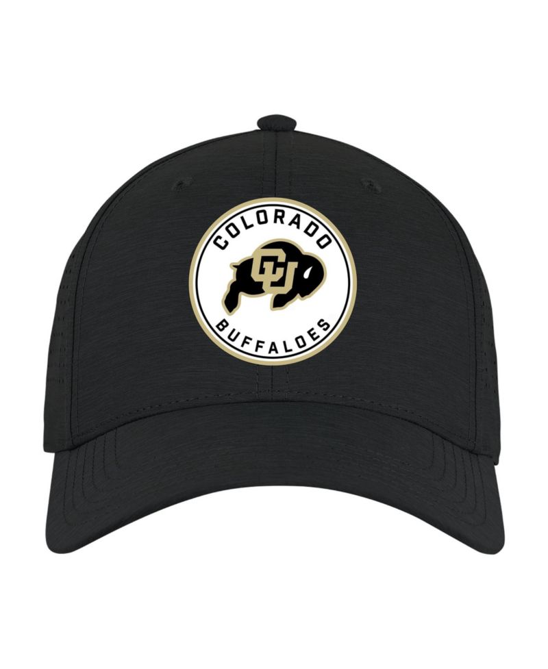 Men's and Women's Black Colorado Buffaloes Brezo Adjustable Hat