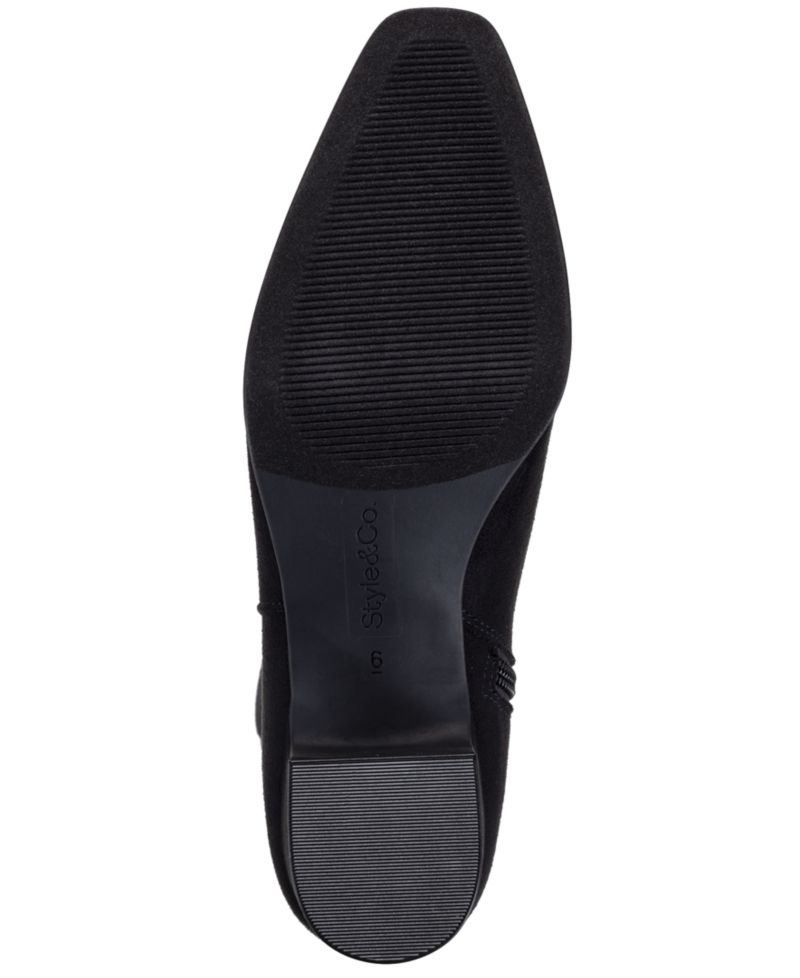 Women's Diamond Almond Toe Booties