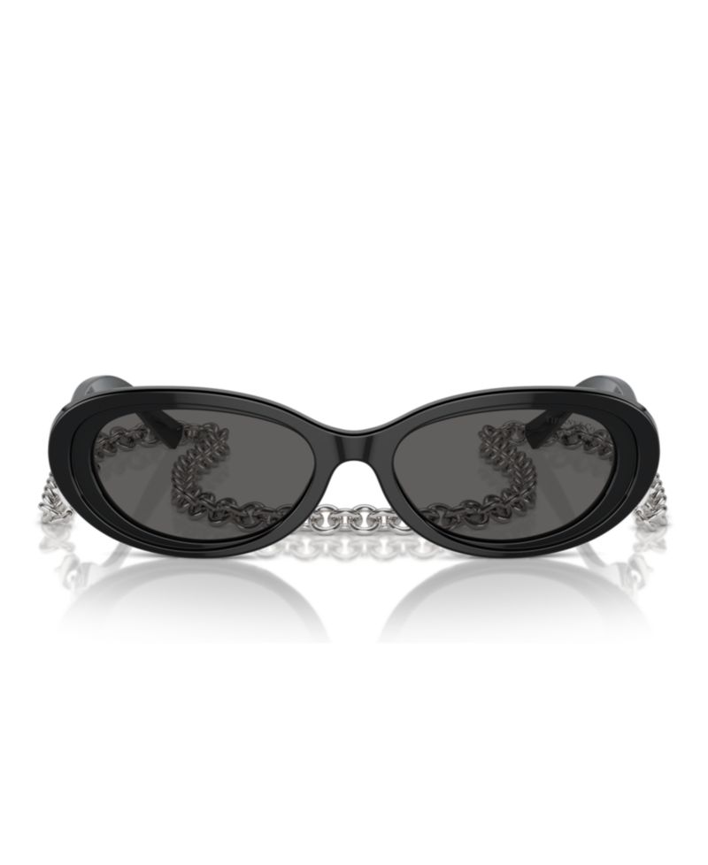 Women's Oval Sunglasses w/Chain, Tf4221