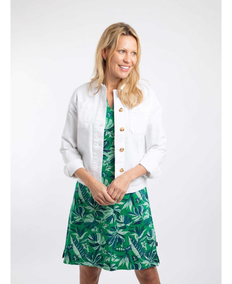 Women's Rosanna Canvas Cotton-Blend Jacket