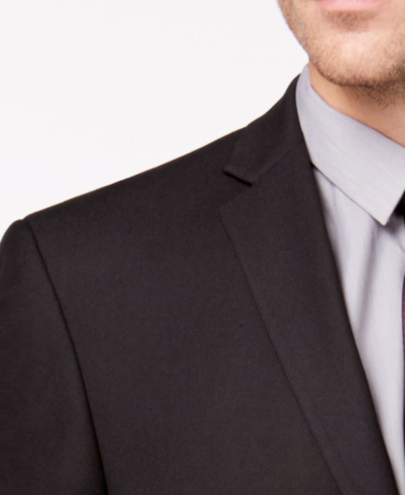 by Andrew Marc Men's Slim Fit 2-Piece Suit
