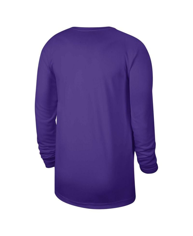 Men's and Women's Purple Sacramento Kings 2023/24 Legend On-Court Practice Long Sleeve T-shirt