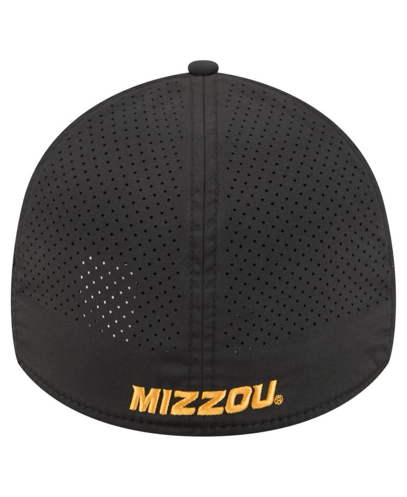 Men's Black Missouri Tigers Rope 39THIRTY Flex Hat