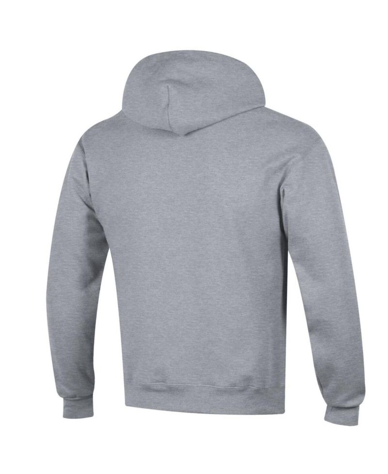 Men's Purple Washington Huskies Arched Logo Fleece Pullover Hoodie