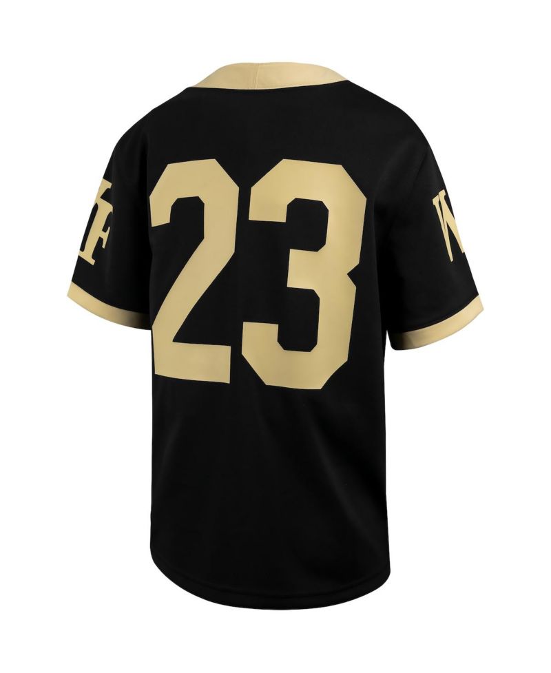 Big Boys #23 Black Wake Forest Demon Deacons Untouchable Replica Game Jersey
